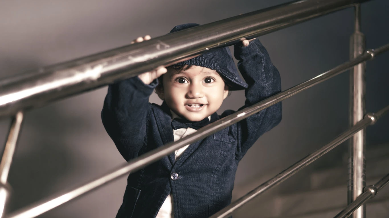 A candid shot of a birthday celebration filled with happiness and laughter