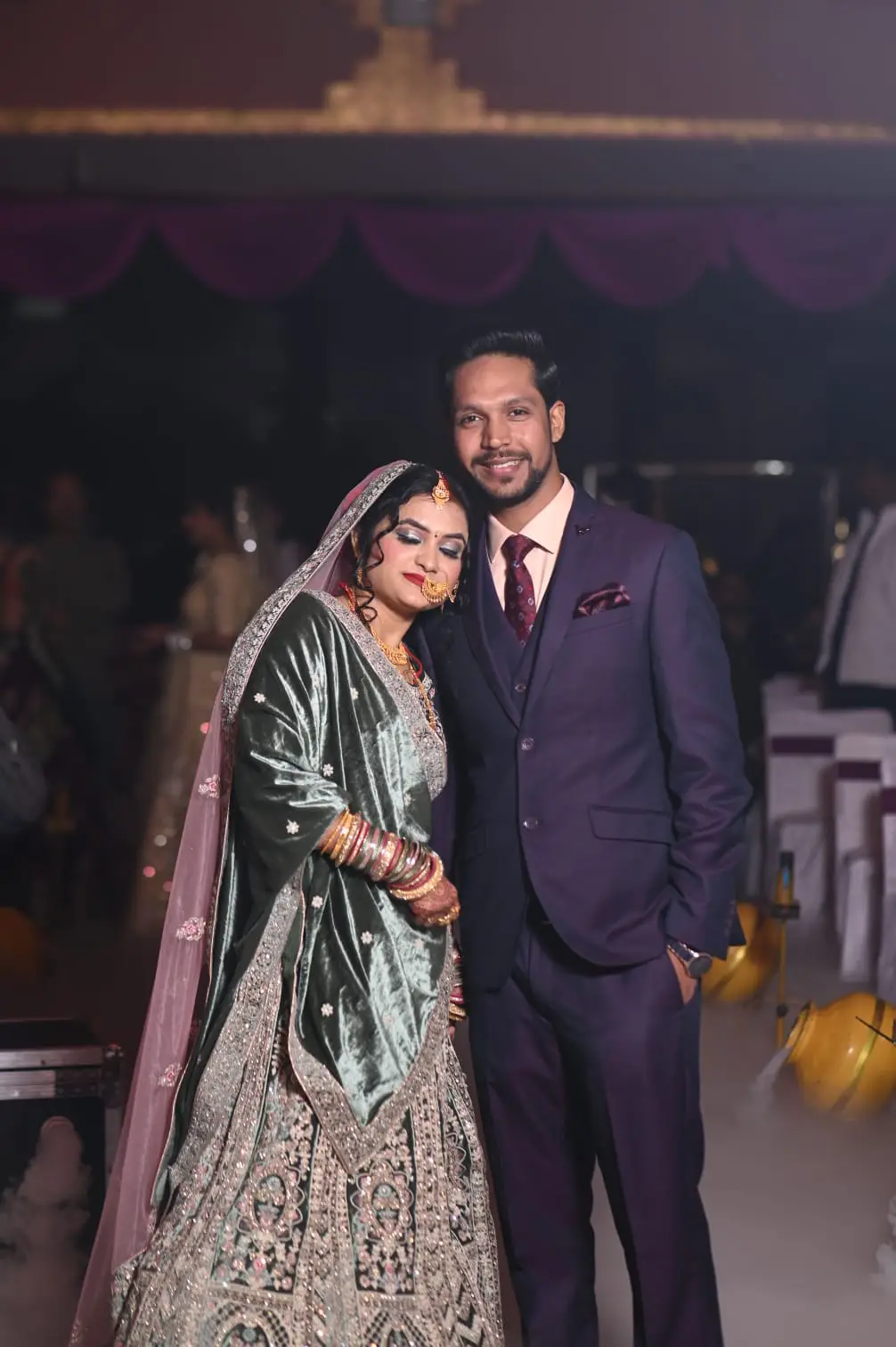 Romantic couple Wedding by DesignInfo Photography.