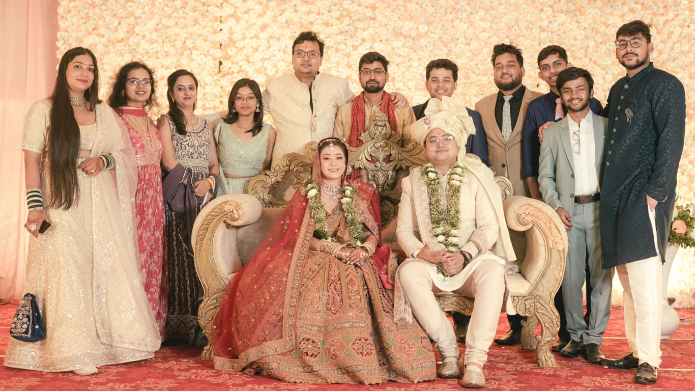 Friends and family celebrating together, captured with joy and perfection